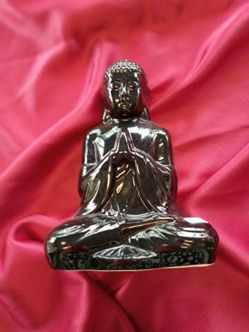 Boeddha Zwart - 20 cm