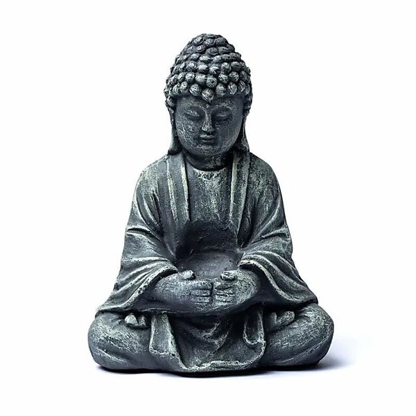 Boeddha beeld grijs