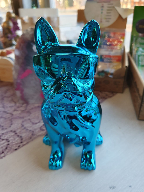 Blauwe hond