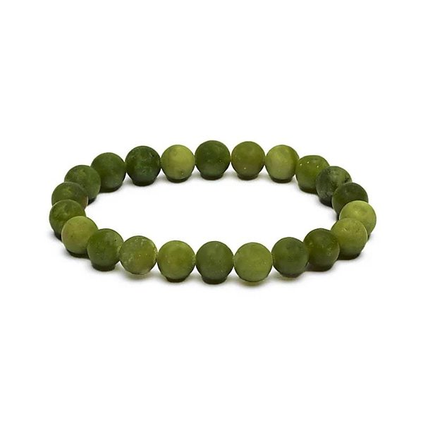 Armband groene Jade - 0.8CM